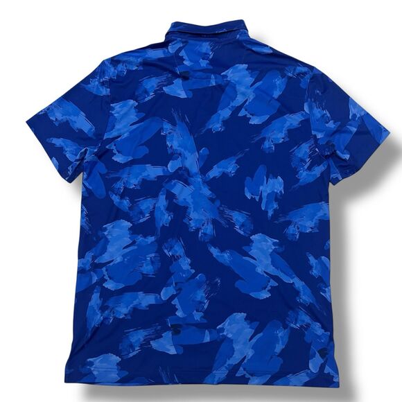 Birdie Bound Golf Polo Shirt Mens Med Blue - Picture 3 of 7